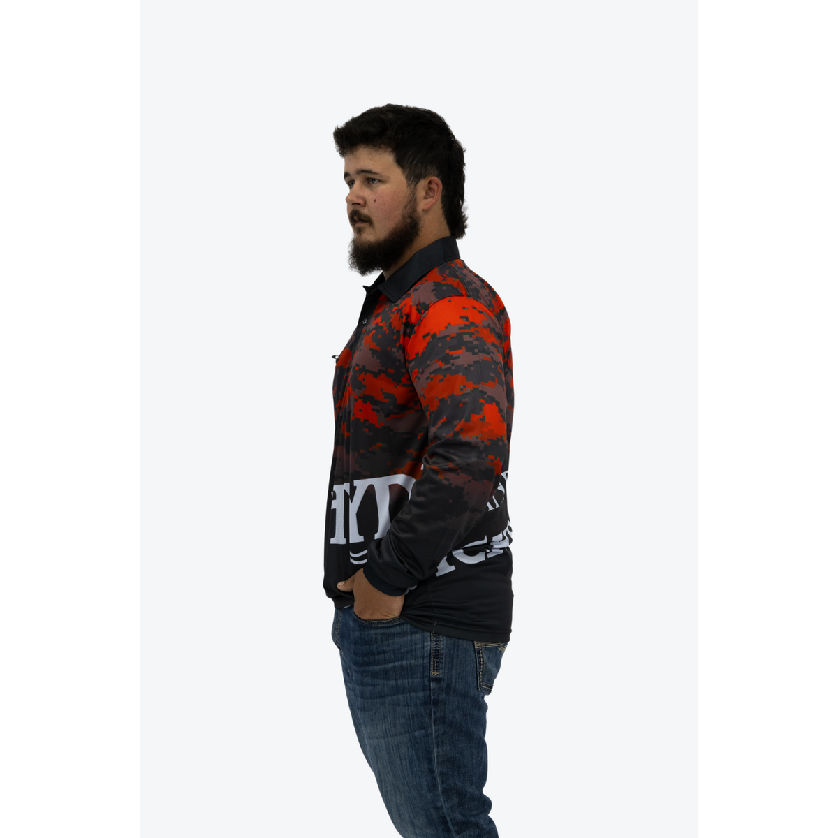 H&S Red Digit Jersey - Adult